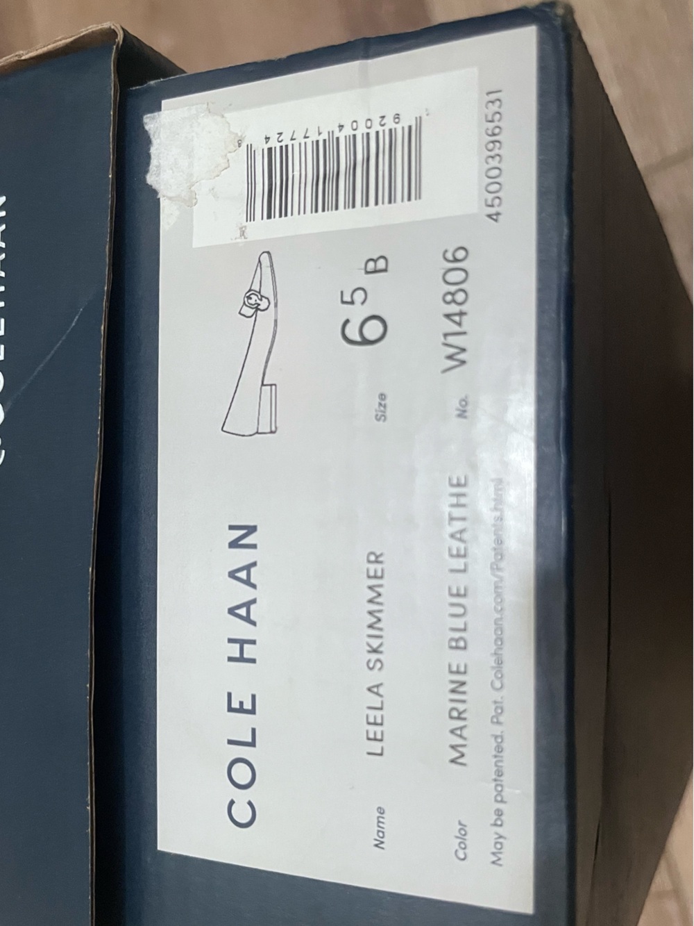Cole Haan Leela Skimmer Loafers — Marine Blue
